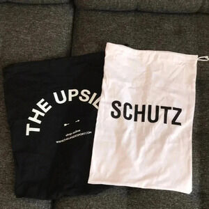 The Upside and Schutz Dust Bags